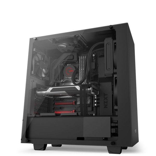  Vỏ máy tính CASE NZXT S340 Elite Matte Black 