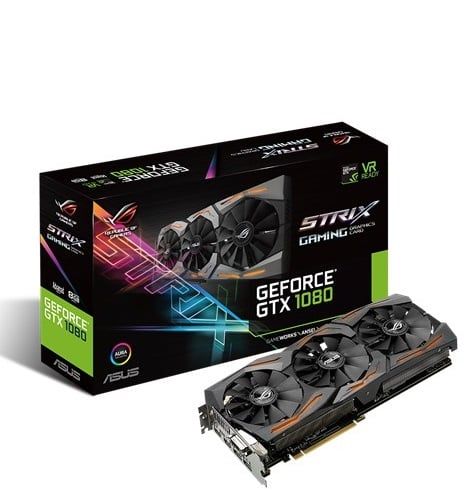  Asus ROG Strix GTX 1080 A8G GDDR5X 