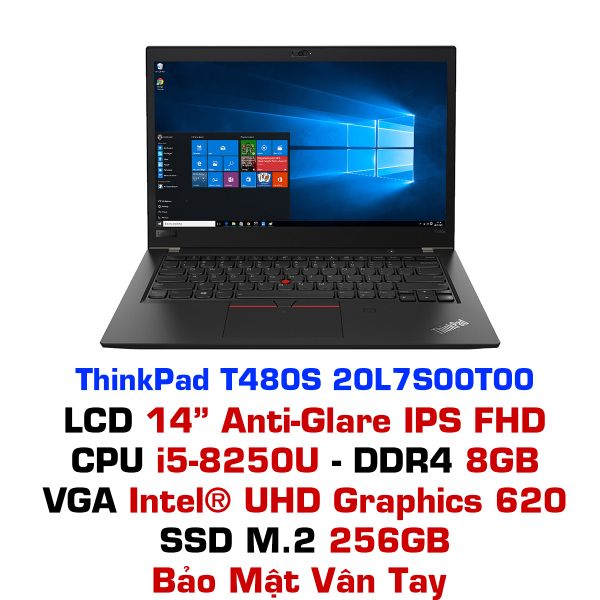  Laptop Lenovo ThinkPad T480S 20L7S00T00 