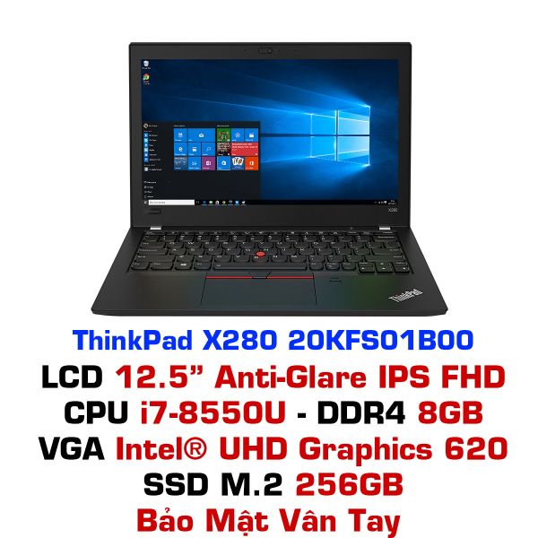  Laptop Lenovo ThinkPad X280 20KFS01B00 