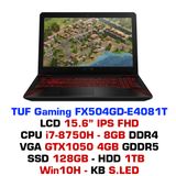  Laptop Gaming Asus FX504GD-E4081T TUF 