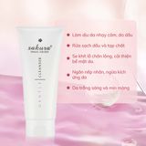  Sữa rửa mặt dịu nhẹ dành cho da nhạy cảm Sakura Gentle Cleanser 