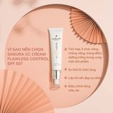  Kem trang điểm chống nắng đa năng Sakura CC Cream Flawless Control SPF 50 