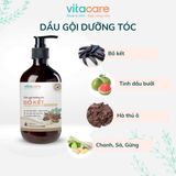  Dầu gội bồ kết chống rụng tóc, nấm ngứa da đầu Vitacare 500ml 