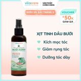  Xịt mọc tóc tinh dầu Bưởi Xanh Vitacare 100ml - Giảm rụng tóc, kích mọc tóc nhanh, cung cấp dưỡng chất 