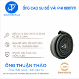  Ống Cao Su Bố Vải Phi 100mm - Hàng Nhập Khẩu - Ống Thuận Thảo 