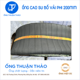  Ống Cao Su Bố Vải Phi 200mm - Hàng Nhập Khẩu - Ống Thuận Thảo 