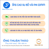  Ống Cao Su Bố Vải Phi 22mm - Hàng Nhập Khẩu - Ống Thuận Thảo 