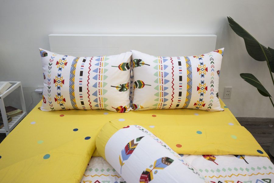 BỘ COTTON CM LÔNG THỔ CẨM VÀNG