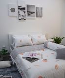 BỘ COTTON CM TRÁI ĐÀO LUX NHB011