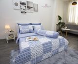 BỘ COTTON CM Ô VUÔNG TRÁI TIM