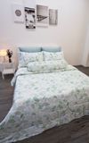 Bộ Tencel Lụa Lá Xanh Mint