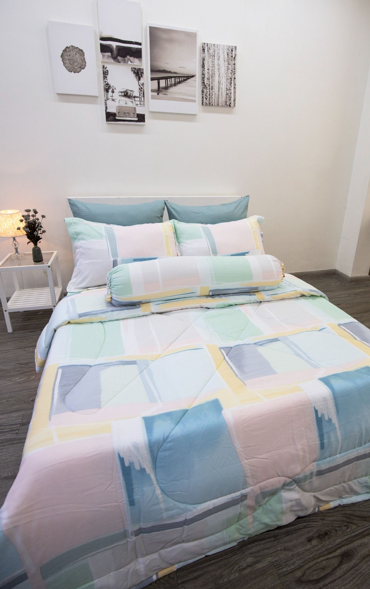 Bộ Drap Giường Tencel Lụa Gạch Hồng - Drap Tencel Cao Cấp Ngọc Hạnh