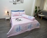Bộ Tencel Lụa Lavender Hồng