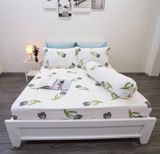 Bộ Tencel Silky tulip đen