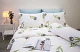 Bộ Tencel Silky tulip đen