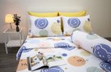 BỘ COTTON HOẠ TIẾT TRÒN GẤU