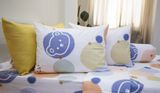BỘ COTTON HOẠ TIẾT TRÒN GẤU