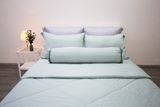 Bộ Tencel Lụa Xanh Mint Trơn