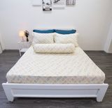 BỘ GA GỐI NGỌC HẠNH TENCEL LỤA VÂN QUẠT VÀNG