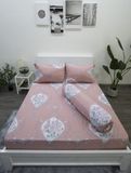 Bộ tencel lụa bông hồng phấn