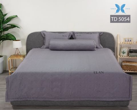 Bộ ga phủ kèm gối 3 món Tencel in cao cấp TD5054