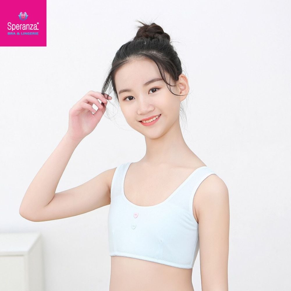 ÁO LÁ DÀNH CHO BÉ GÁI MỚI LỚN VẢI COTTON THOÁNG KHÍ SPERANZA SPAL044SH ( 45kg đổ lại )