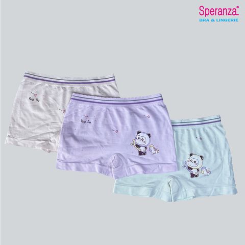 Quần lót boxer bé gái Speranza, Chất vải mềm mại, mặc thoải mái, Size từ M-XXL thoải mái lựa chọn SPQTE271SH