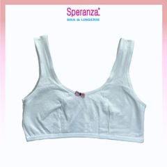 Áo Lá Nữ Sinh Cotton Speranza xinh xắn, Lớp Lót Dày Dặn Thấm Hút, Thoáng Mát Dành Cho Bé Gái Dưới 52kg SPAL037SH