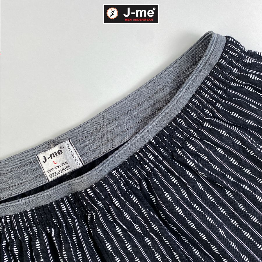 Quần Đùi Nam J-Me, Vải Cotton 2 Lớp Thoáng Mát Thấm Hút Mồ Hôi, Chuyên Dùng Mặc Tại Nhà - JMB065SH