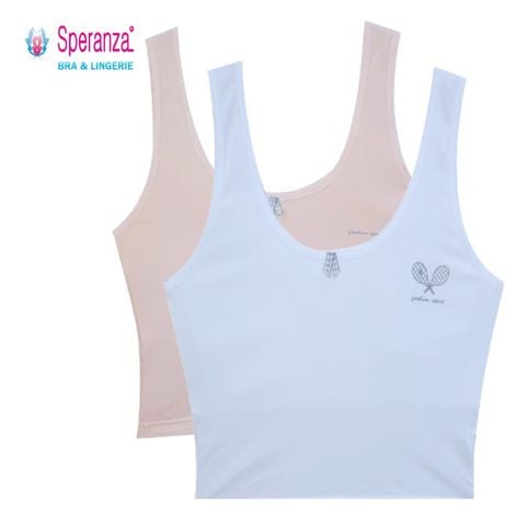 Áo Lá Nữ Sinh Cotton Spandex cao cấp thấm hút mồ hôi, co giãn siêu thoải mái Speranza SPAL521SH