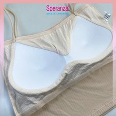 Áo Bra HaI Dây Speranza, Vải Cotton Mềm Mại Thoáng Mát, Mảnh Cup Ngực Cao Cấp SPAL666SH