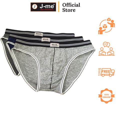 Quần Lót Nam Jme - Kiểu dáng Brief tam giác - Cotton thoáng mát - Big size - DL019