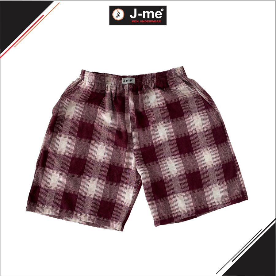 Quần đùi nam J-me, Vải cotton kate thoáng mát, Mặc ở nhà và mặc ngủ - JMB061SH