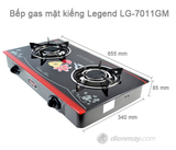Bếp Gas Hồng Ngoại Legend LG-7011GM