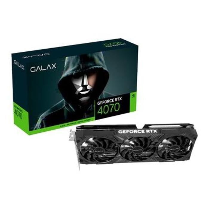 Card màn hình Galax GeForce RTX 4070 1-Click OC 3X (47NOM7MD7QOC)