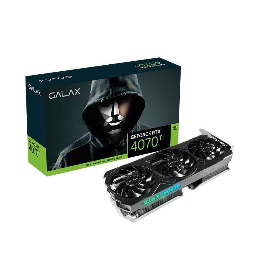 Card màn hình Galax GeForce RTX 4070 Ti EX Gamer Black 12GB GDDR6X (47IOM7MD7AEG)