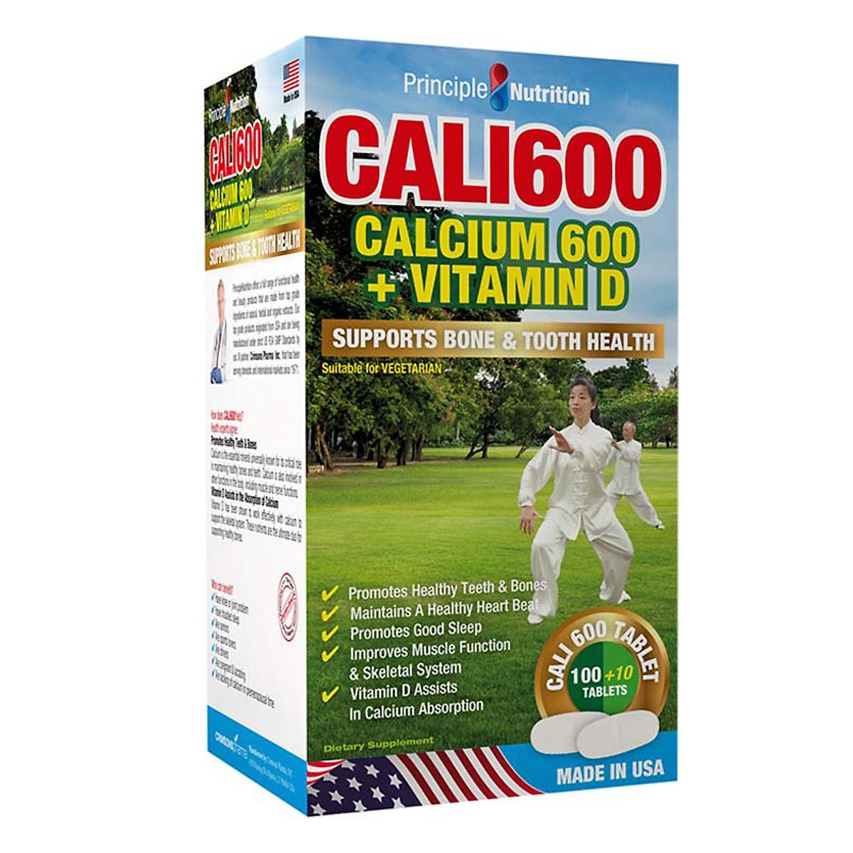 PN Cali600 Calcium 600 + Vitamin D 110s