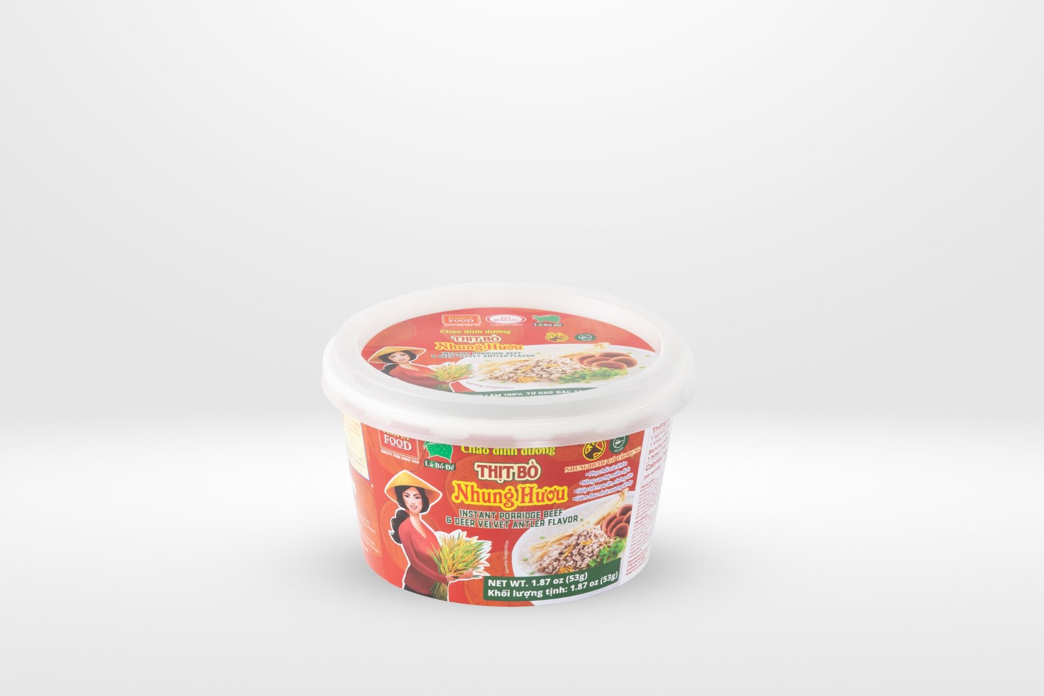 Bình Tây Food - Cháo Thịt Bò Nhung Hươu