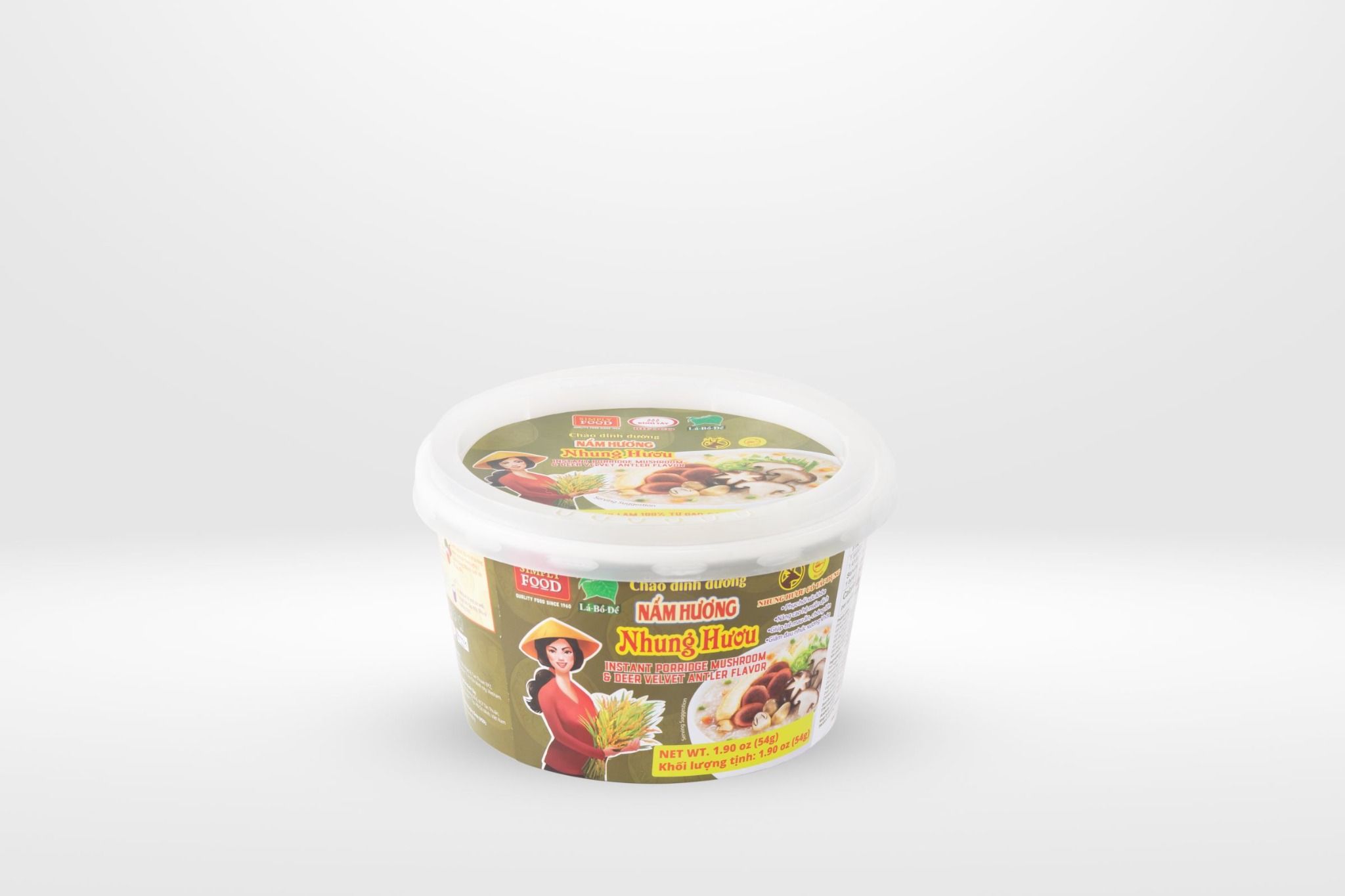 Bình Tây Food - Cháo Nấm Hương Nhung Hươu