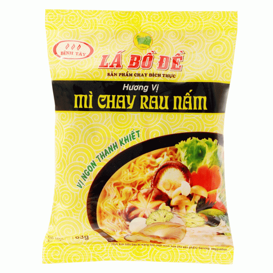Bình Tây Food - Mì Chay Rau Nấm