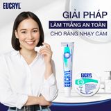  Combo Kem đánh răng Eucryl 62g + Bột tẩy trắng răng Eucryl 50g 