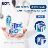  Combo Kem đánh răng Eucryl 62g + Bột tẩy trắng răng Eucryl 50g 