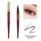  Bút kẻ mắt nước Waterproof siêu lì sắc mảnh #02 Deep Brown VM24-02 (Nâu đen) 