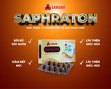  [MUA 2 TẶNG 1]  Viên uống Saphraton SamSam bổ trợ sức khỏe, giảm mệt mỏi (20 viên) 