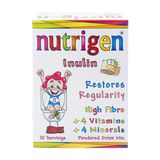  Hỗ trợ bổ sung chất xơ và khoáng chất giúp giảm táo bón cho trẻ Nutrigen Inulin (Hộp 10 gói) 