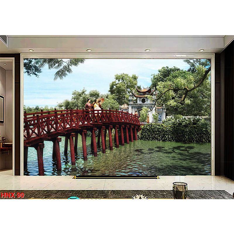 Tranh Dán Tường Đồng Quê 3D 5D 8D - ĐQ14