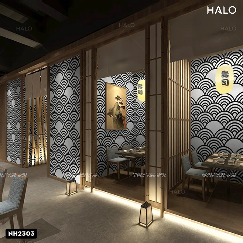 Tranh Dán Tường Nhà Hàng 3D 5D 8D - NH2303