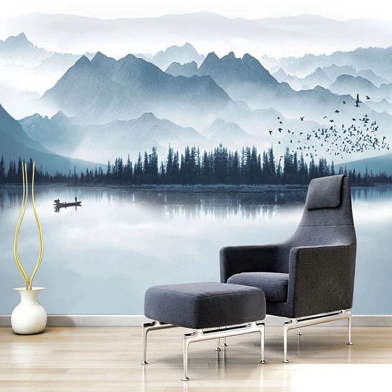 Tranh Dán Tường Sơn Thuỷ 3D 5D 8D - ST01