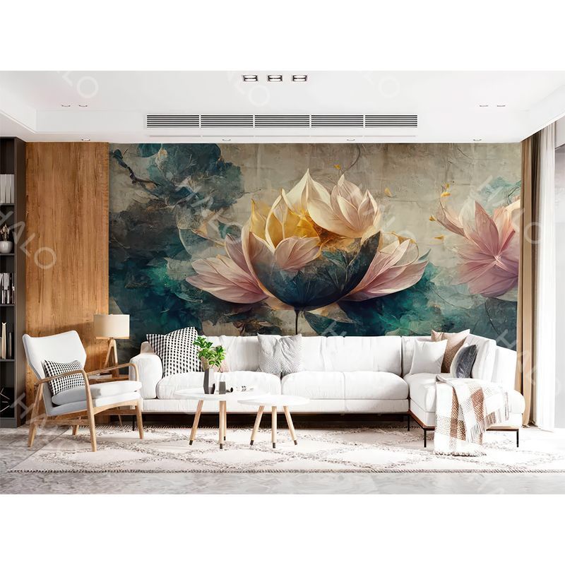 Tranh Dán Tường Hoa 3D 5D 8D - TH74